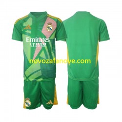 Nogometni Dres Real Madrid Golmanski Dječji Treći 2024-2025 Kratkih Rukava