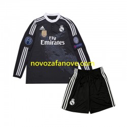 Nogometni Dres Real Madrid 2014 Retro Dječji Treći Dugim Rukavima