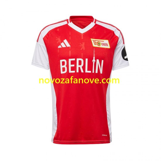 Nogometni Dres Union Berlin Muški Domaći 2024-2025 Kratkih Rukava