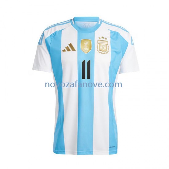 Nogometni Dres Argentina Di Maria 11 Muški Domaći 2024 Kratkih Rukava