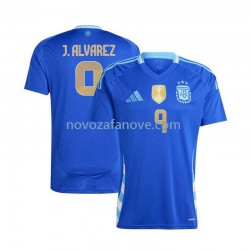 Nogometni Dres Argentina Julian Alvarez 9 Muški Gostujući 2024 Kratkih Rukava