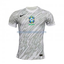 Nogometni Dres Brazil Golmanski Muški Domaći 2024 Kratkih Rukava