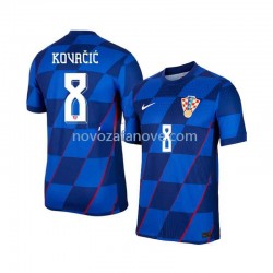 Nogometni Dres Hrvatska Mateo Kovacic 8 Muški Gostujući Euro 2024 Kratkih Rukava