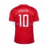Nogometni Dres Danska Eriksen 10 Muški Domaći Euro 2024 Kratkih Rukava