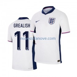 Nogometni Dres Engleska Jack Grealish 11 Muški Domaći Euro 2024 Kratkih Rukava