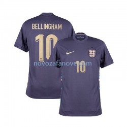 Nogometni Dres Engleska Jude Bellingham 10 Muški Gostujući Euro 2024 Kratkih Rukava
