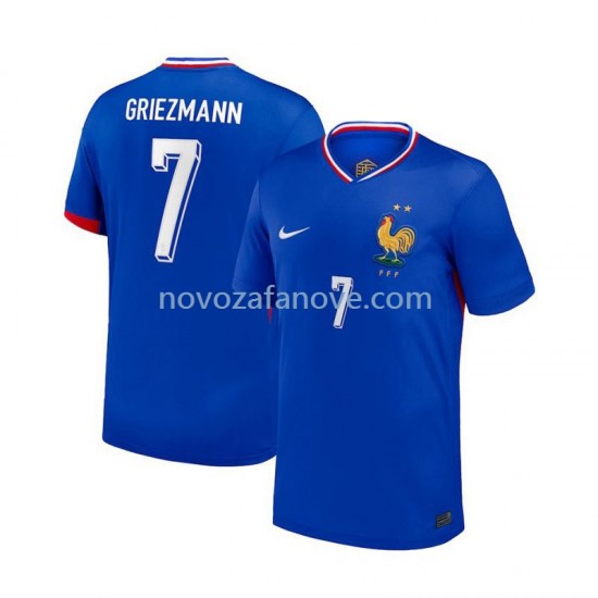 Nogometni Dres Francuska Antoine Griezmann 7 Muški Domaći Euro 2024 Kratkih Rukava