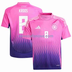 Nogometni Dres Njemačka Toni Kroos Muški Gostujući Euro 2024 Kratkih Rukava
