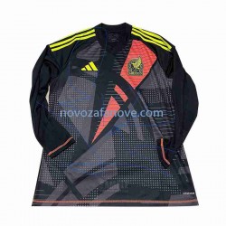 Nogometni Dres Meksiko Golmanski Muški Domaći 2024 Dugim Rukavima