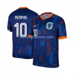 Nogometni Dres Nizozemska Memphis Depay 10 Muški Gostujući Euro 2024 Kratkih Rukava