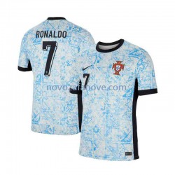 Nogometni Dres Portugal Cristiano Ronaldo 7 Muški Gostujući Euro 2024 Kratkih Rukava
