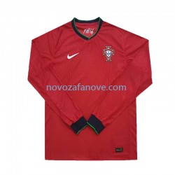 Nogometni Dres Portugal Muški Domaći Euro 2024 Dugim Rukavima