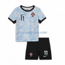 Nogometni Dres Portugal Joao Felix 11 Dječji Gostujući Euro 2024 Kratkih Rukava