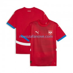 Nogometni Dres Srbija Muški Domaći Euro 2024 Kratkih Rukava