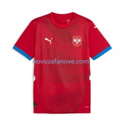Nogometni Dres Srbija Muški Domaći Euro 2024 Kratkih Rukava