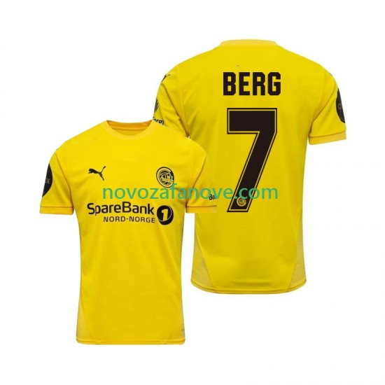Nogometni Dres FK Bodø/Glimt Patrick Berg 7 Muški Domaći 2025 Kratkih Rukava