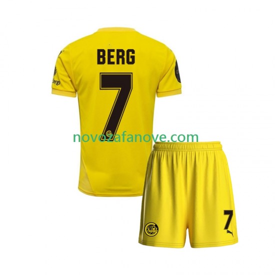 Nogometni Dres FK Bodø/Glimt Patrick Berg 7 Dječji Domaći 2025 Kratkih Rukava