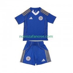 Nogometni Dres Leicester City Dječji Domaći 2025-2026 Kratkih Rukava