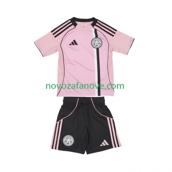 Nogometni Dres Leicester City Dječji Treći 2025-2026 Kratkih Rukava