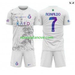 Nogometni Dres Al-Nassr Ronaldo 7 Dječji Treći 2023-2024 Kratkih Rukava