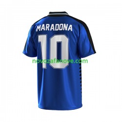 Nogometni Dres Argentina MARADONA 10 Retro Dječji Gostujući 1994 Kratkih Rukava