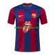 Nogometni Dres FC Barcelona Rolling Stones Muški Domaći 2023-2024 Kratkih Rukava