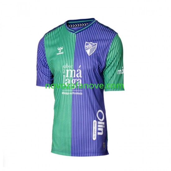 Nogometni Dres Málaga CF Muški Gostujući 2023-2024 Kratkih Rukava