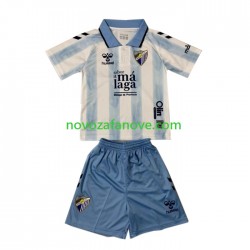 Nogometni Dres Málaga CF Dječji Domaći 2023-2024 Kratkih Rukava