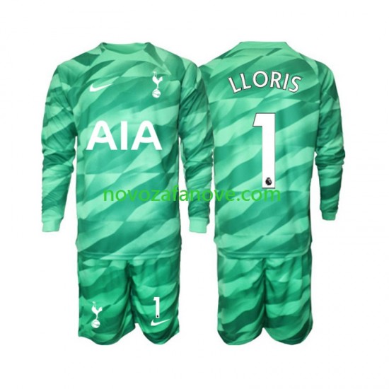 Nogometni Dres Tottenham Hotspur Hugo Lloris 1 Golmanski Dječji Treći 2023-2024 Dugim Rukavima