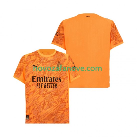 Nogometni Dres AC Milan Golmanski Muški Treći 2025-2026 Kratkih Rukava