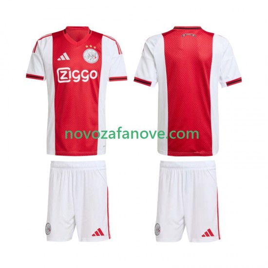 Nogometni Dres AFC Ajax Dječji Domaći 2025-2026 Kratkih Rukava