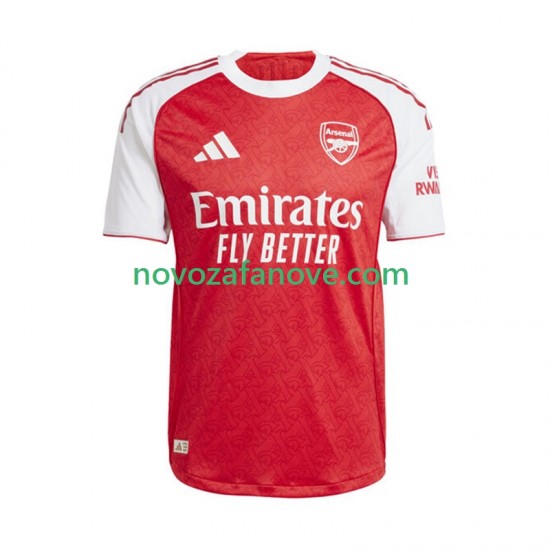 Nogometni Dres Arsenal Muški Domaći 2025-2026 Kratkih Rukava