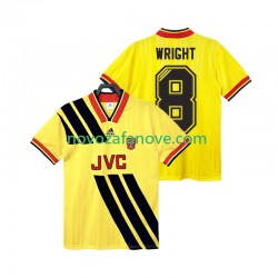 Nogometni Dres Arsenal WRIGHT 8 1993 Retro Muški Gostujući 1994 Kratkih Rukava