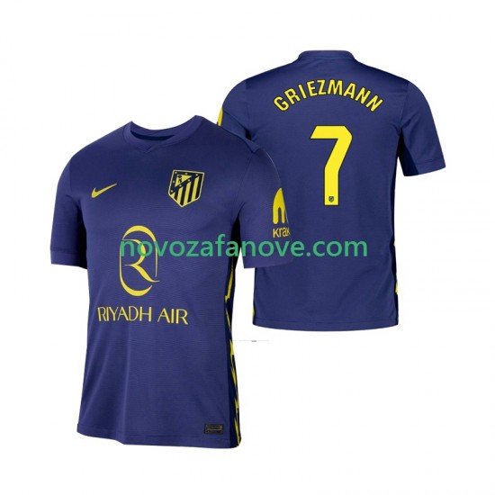 Nogometni Dres Atlético Madrid Antoine Griezmann 7 Muški Gostujući 2025-2026 Kratkih Rukava