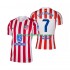 Nogometni Dres Atlético Madrid Antoine Griezmann 7 Muški Domaći 2025-2026 Kratkih Rukava
