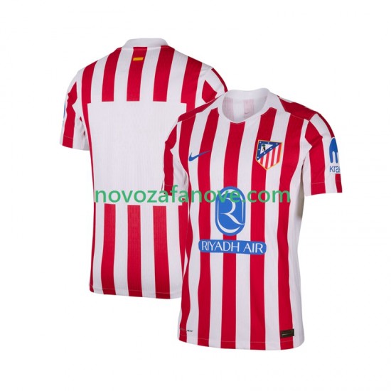Nogometni Dres Atlético Madrid Muški Domaći 2025-2026 Kratkih Rukava