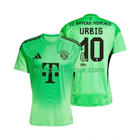 Nogometni Dres FC Bayern München Jonas Urbig 40 Golmanski Muški Domaći 2025-2026 Kratkih Rukava
