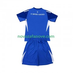 Nogometni Dres FC Bayern München Golmanski Dječji Gostujući 2025-2026 Kratkih Rukava