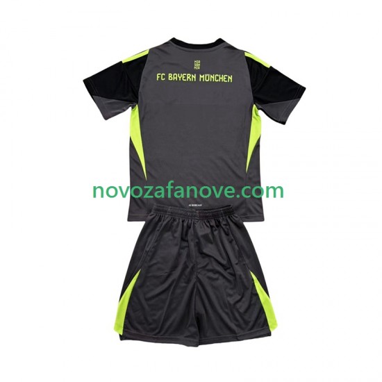 Nogometni Dres FC Bayern München Golmanski Dječji Treći 2025-2026 Kratkih Rukava