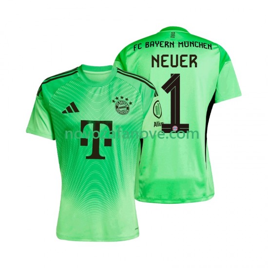Nogometni Dres FC Bayern München Manuel Neuer 1 Golmanski Muški Domaći 2025-2026 Kratkih Rukava