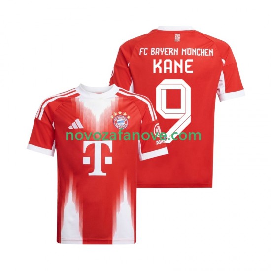 Nogometni Dres FC Bayern München Harry Kane 9 Muški Domaći 2025-2026 Kratkih Rukava