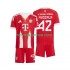 Nogometni Dres FC Bayern München Jamal Musiala 42 Dječji Domaći 2025-2026 Kratkih Rukava