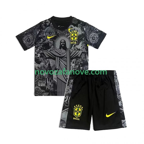 Brazil Cheist the Redeemer Football Shirts Dječji Domaći 2024 Kratkih Rukava