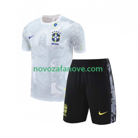 Brazil Special JESUS Football Shirts Dječji Domaći 2024-2025 Kratkih Rukava