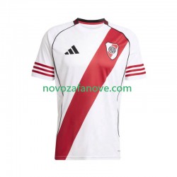 Nogometni Dres CA River Plate Muški Domaći 2025-2026 Kratkih Rukava
