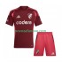 Nogometni Dres CA River Plate Dječji Gostujući 2024-2025 Kratkih Rukava