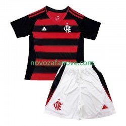 Nogometni Dres CR Flamengo Dječji Domaći 2025-2026 Kratkih Rukava