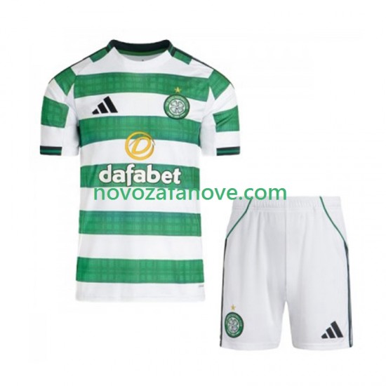 Nogometni Dres Celtic FC Dječji Domaći 2025-2026 Kratkih Rukava