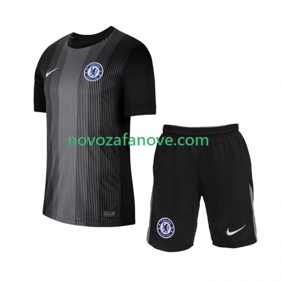 Nogometni Dres Chelsea Golmanski Dječji Domaći 2025-2026 Kratkih Rukava