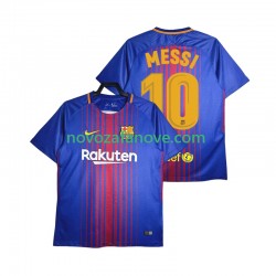 Nogometni Dres FC Barcelona Lionel Messi 10 2017-2018 Retro Muški Domaći Kratkih Rukava